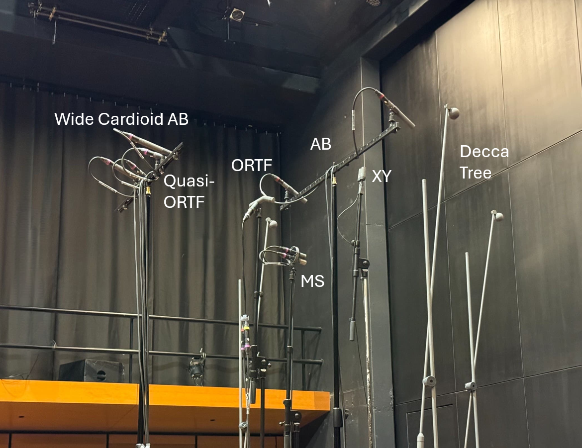 microphone setup